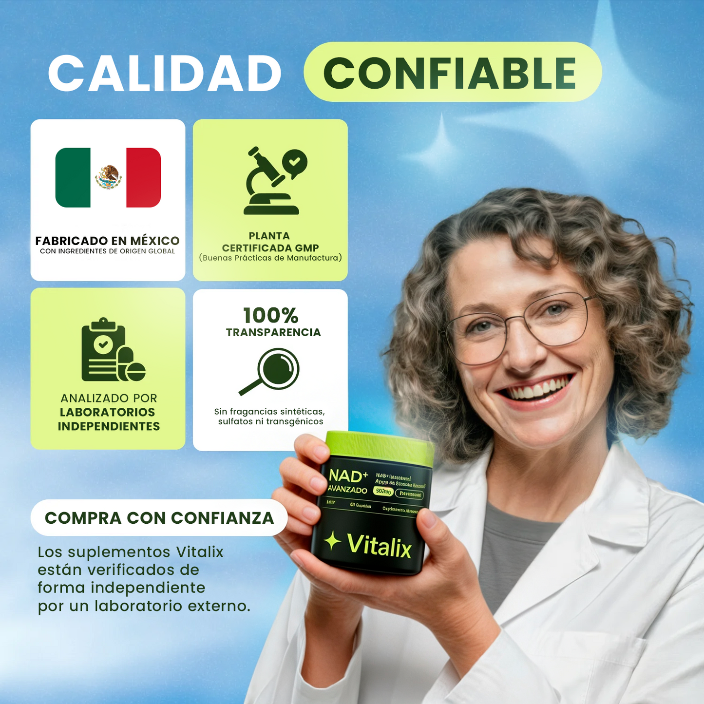 Vitalix® NAD+ Avanzado - Absorción Celular Directa