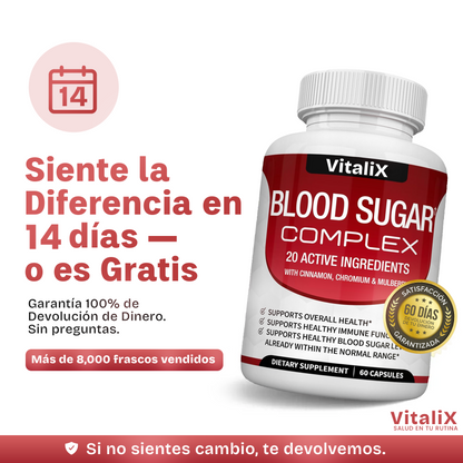 VitaliX® Fórmula Natural Equilibrio Glucosa