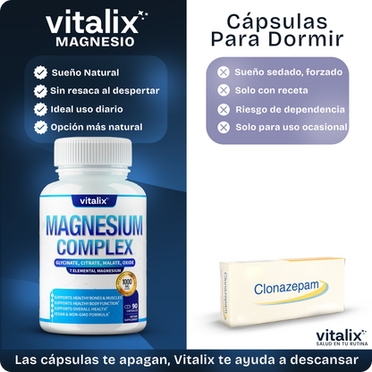 VitaliX® Menopausia Tranquila | Magnesio 7 en 1