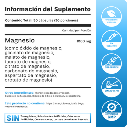 VitaliX® Menopausia Tranquila | Magnesio 7 en 1