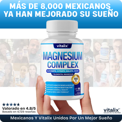 VitaliX® Menopausia Tranquila | Magnesio 7 en 1